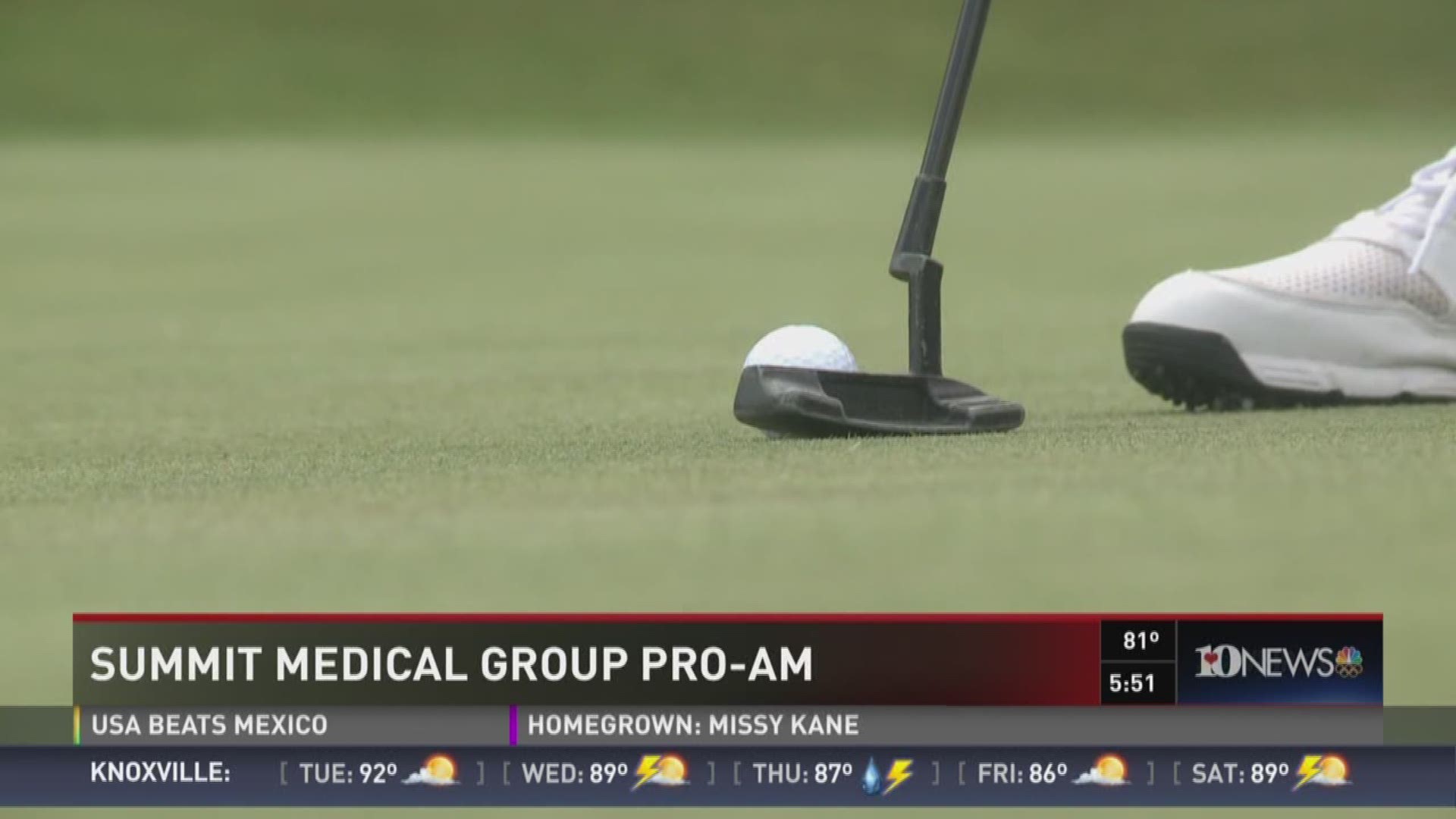 The Summit Medical Group Pro-Am took over Fox Den Country Club on Tuesday.