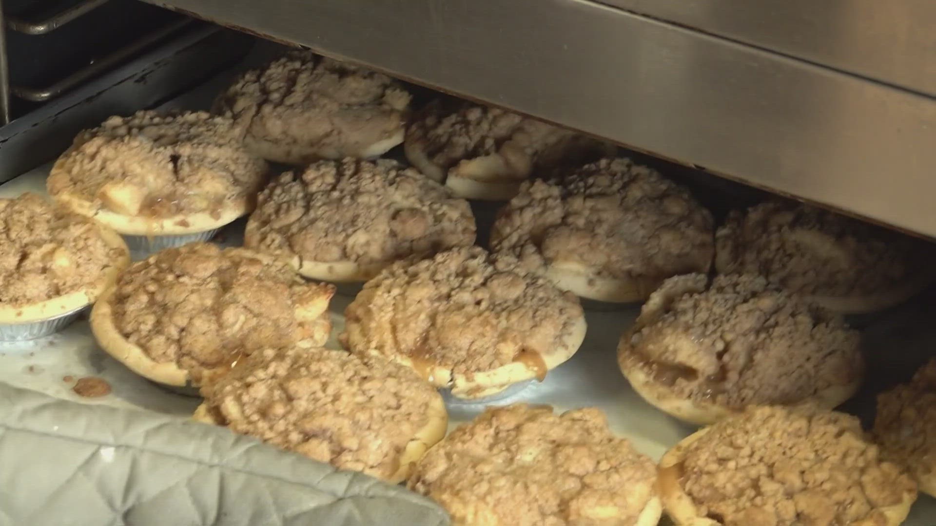 People in Knoxville marked the occasion by flocking to a local bakery The Buttermilk Sky Pie Shop.