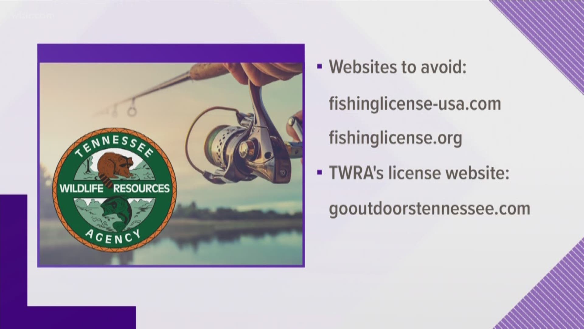 TWRA is warning fishers to be on the lookout for a scam when registering for a fishing license.