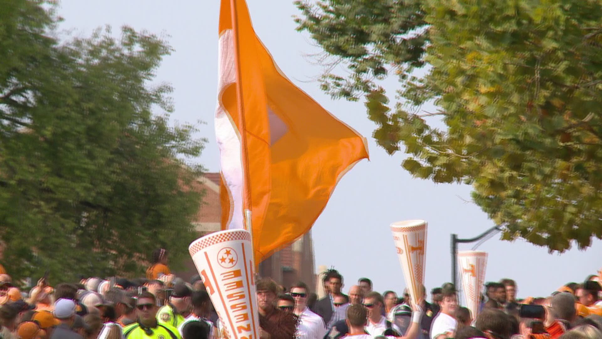 Check out the Vol Walk before a non kickoff against Chattanooga.