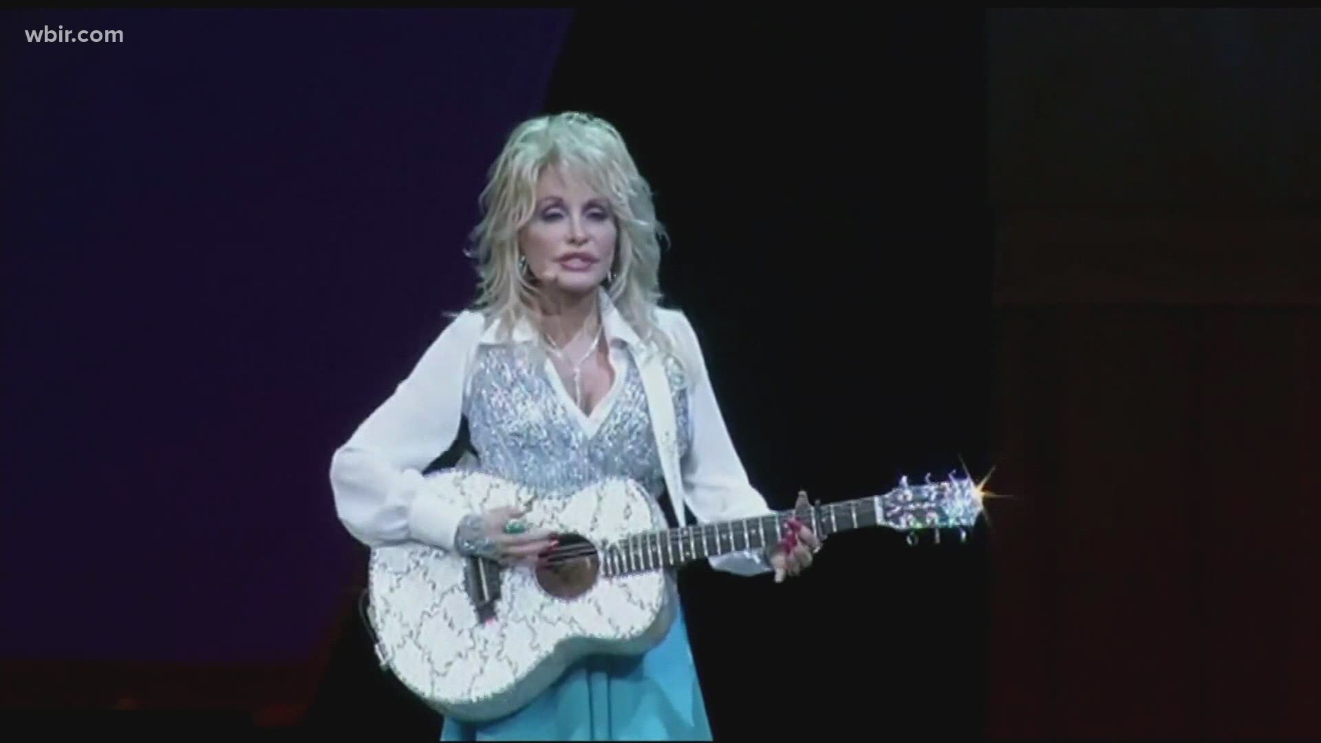 The first is a house resolution honoring Dolly Parton. The second measure is a bill adopting Dolly's rendition of "Amazing Grace" as the state song.