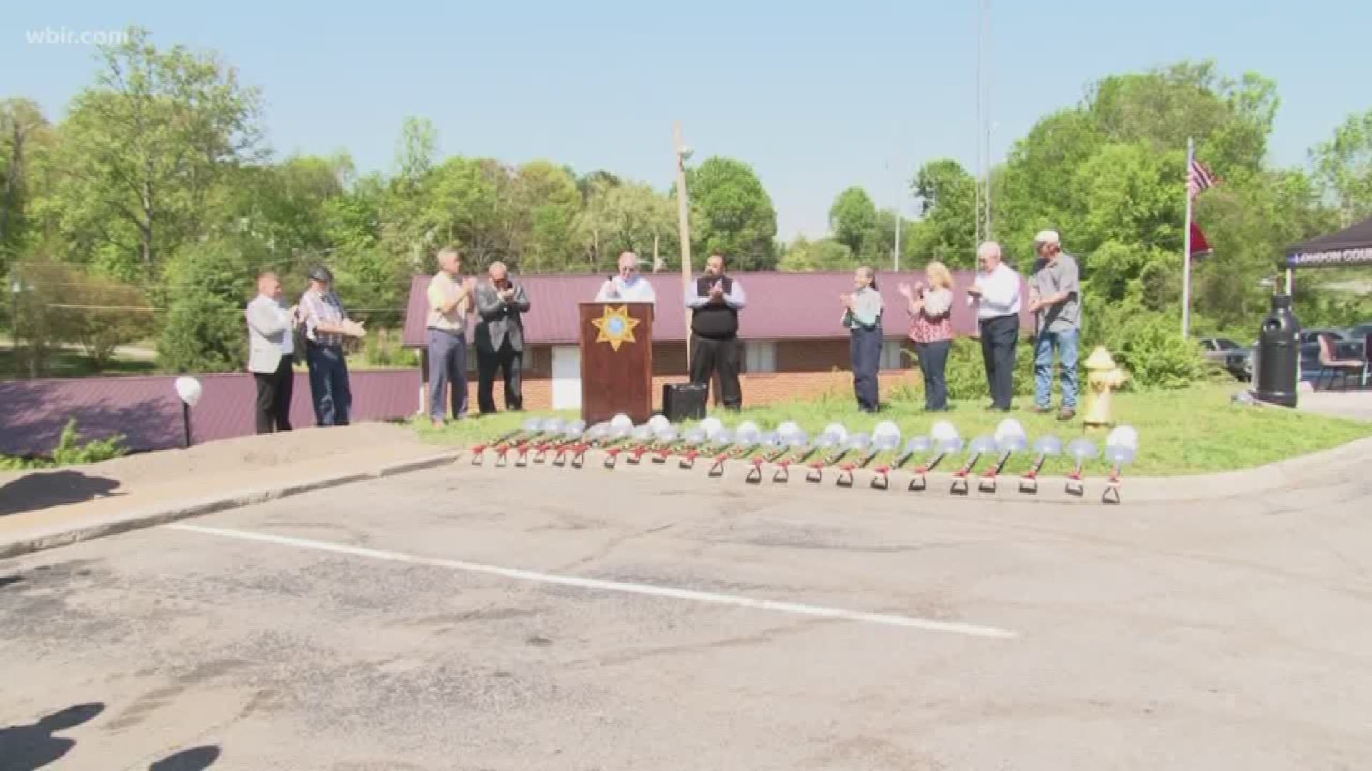 April 27, 2018: Loudon County leaders broke ground on a new jail.