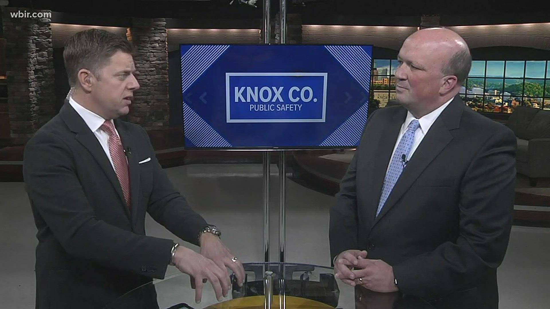 Knox County mayoral candidate talks about pubic safety in Knox County