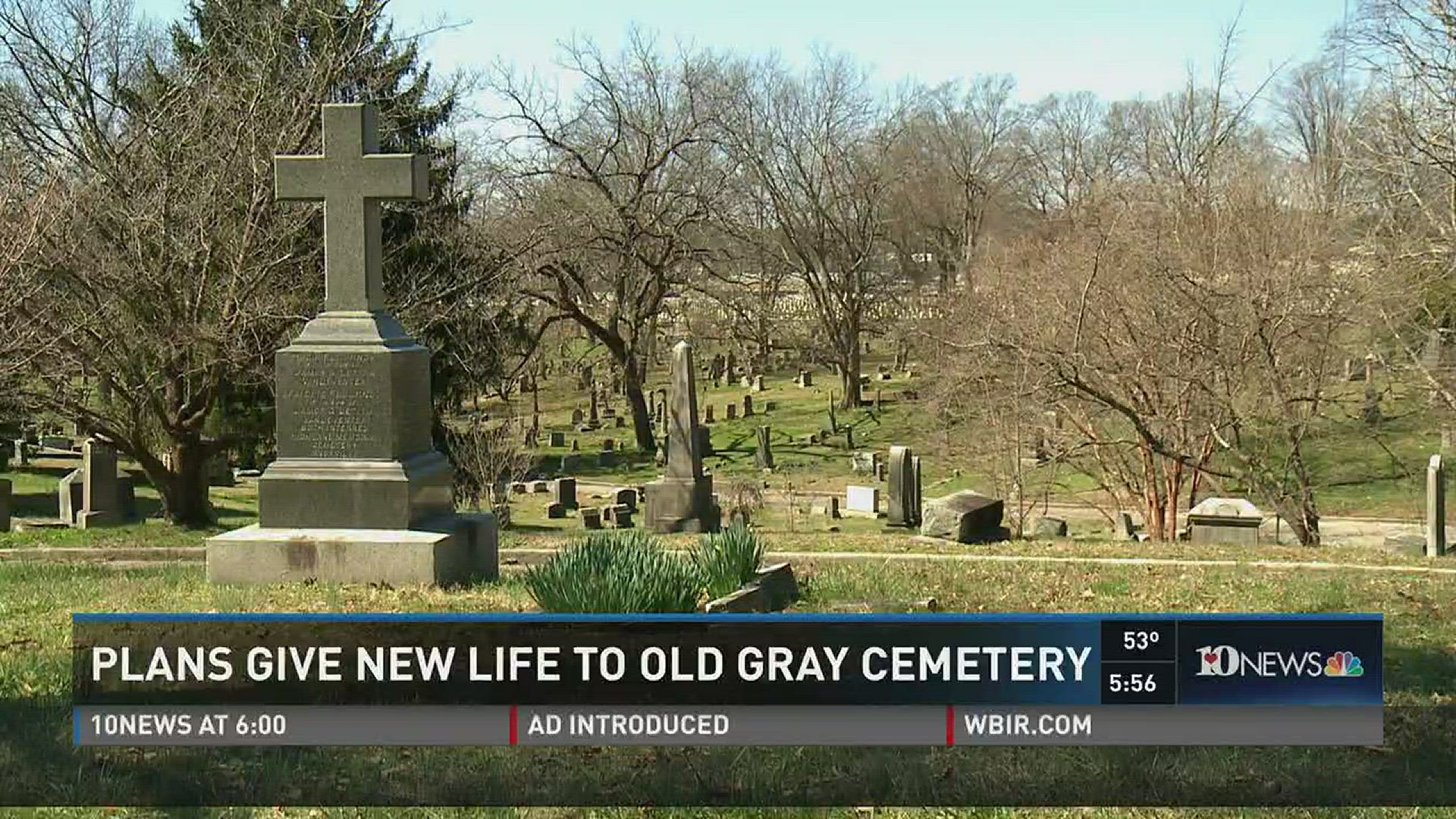 March 2, 2017: A new public fundraising campaign is meant to help restore some of the shine to Old Gray Cemetery.