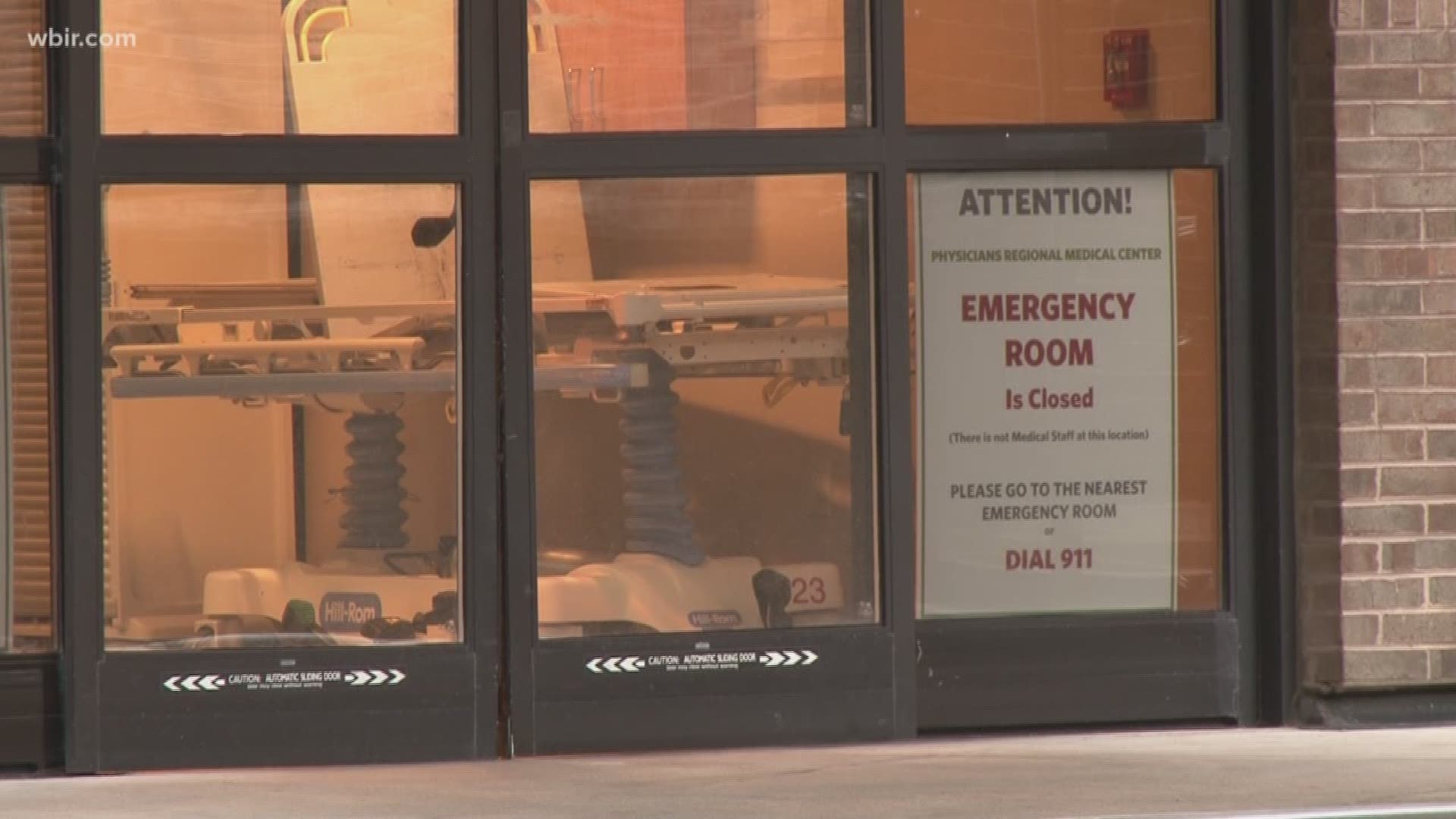 The Knox Co. Health Department says seasonal illnesses and one fewer emergency room in town could put pressure on other hospitals.