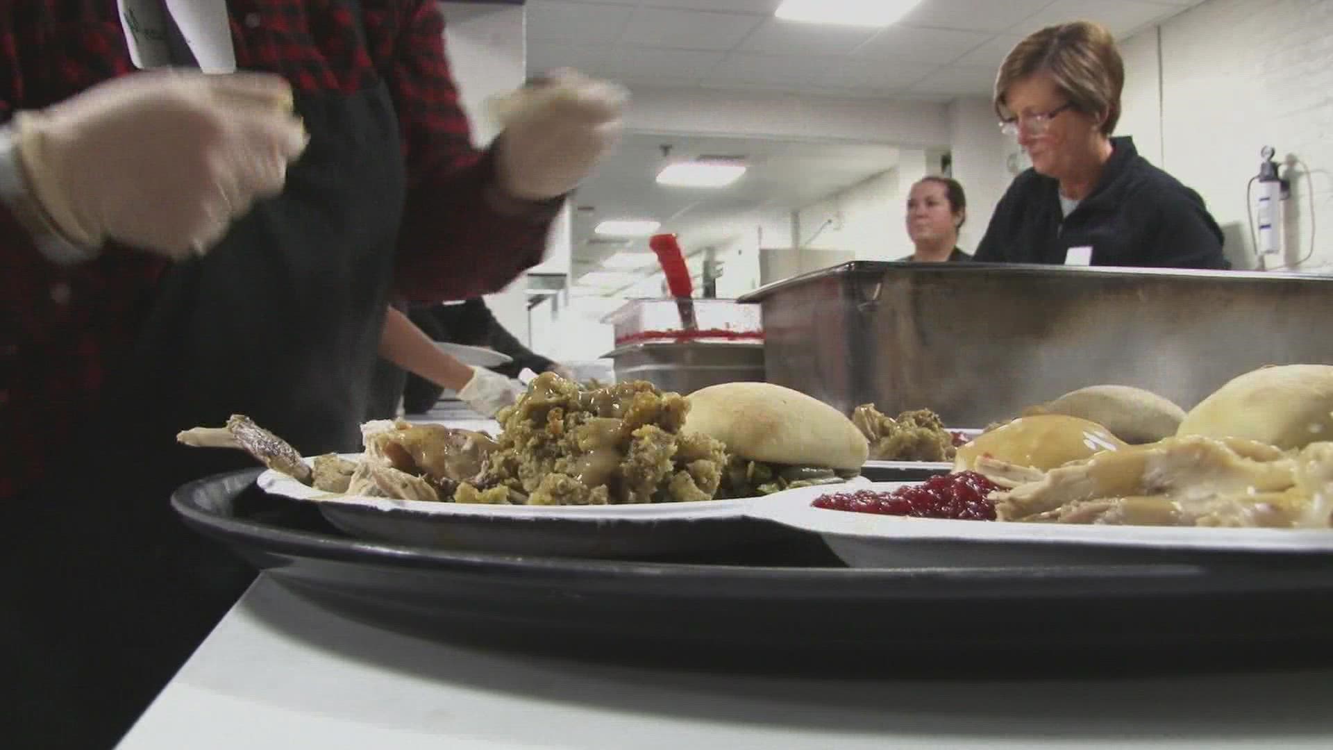 Hundreds of volunteers delivered meals to seniors during the holiday. The Knox County Community Action Committee said they served more people than ever before!