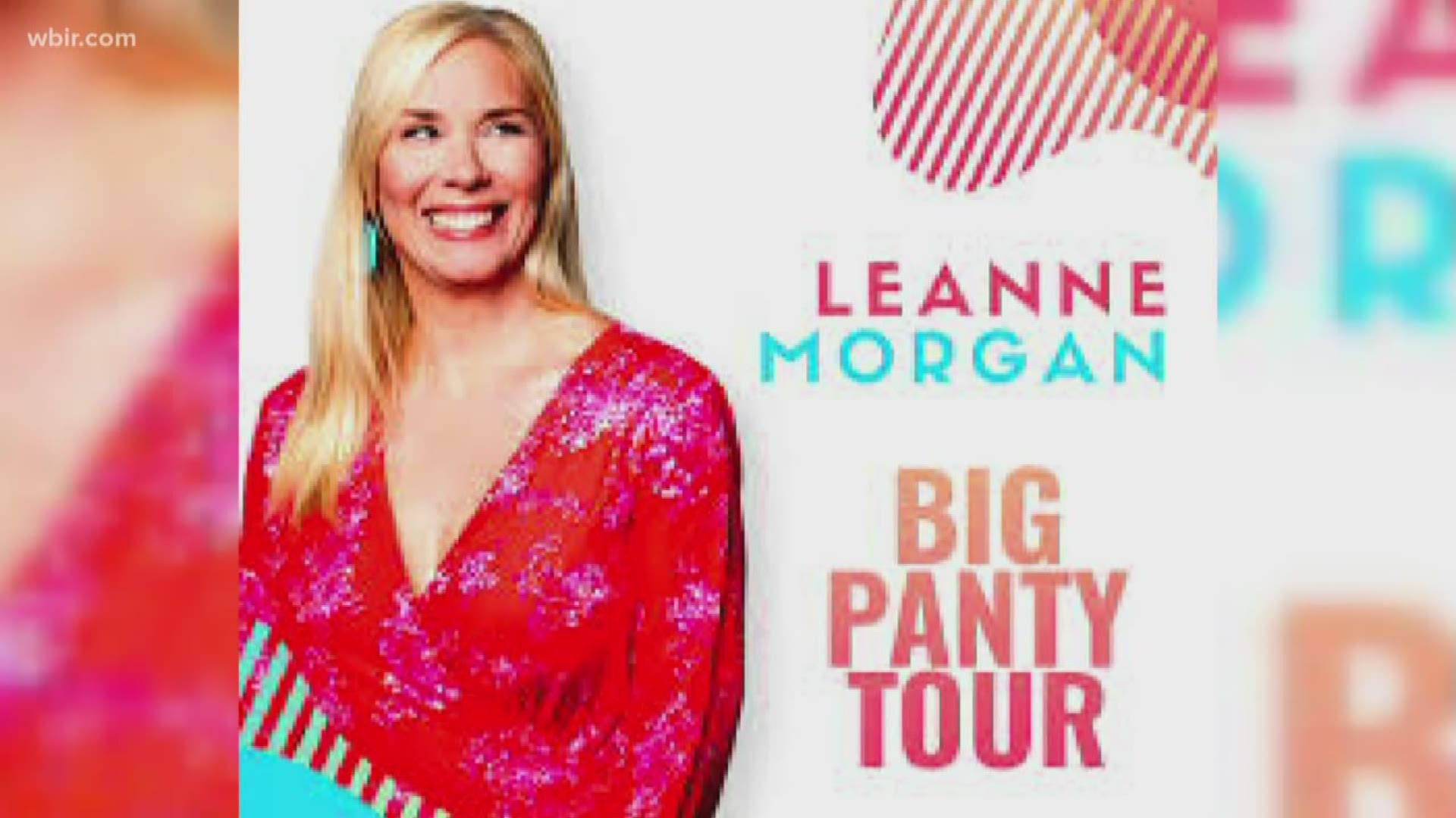 10News anchor Russel Biven checks in with Leanne Morgan, who's planning her "Big Panty" comedy tour.