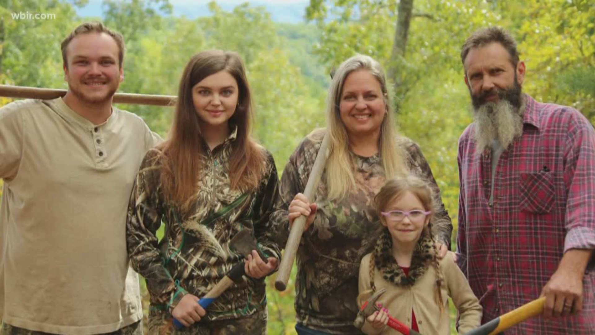 The Bradshaw family lives without most forms of modern technology on 40 acres in Cosby, Tennessee. They were featured on the Discovery show "Living off the Grid."