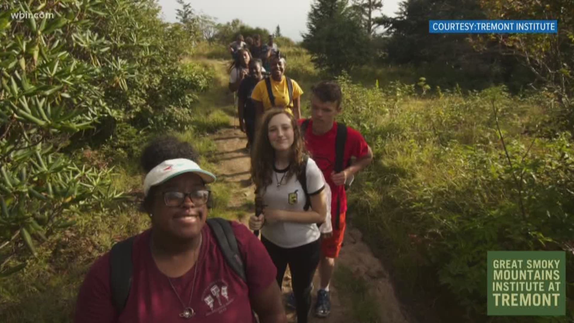 The group Hike the Smokies is raising money to send more students Knoxville students to the Smokies.