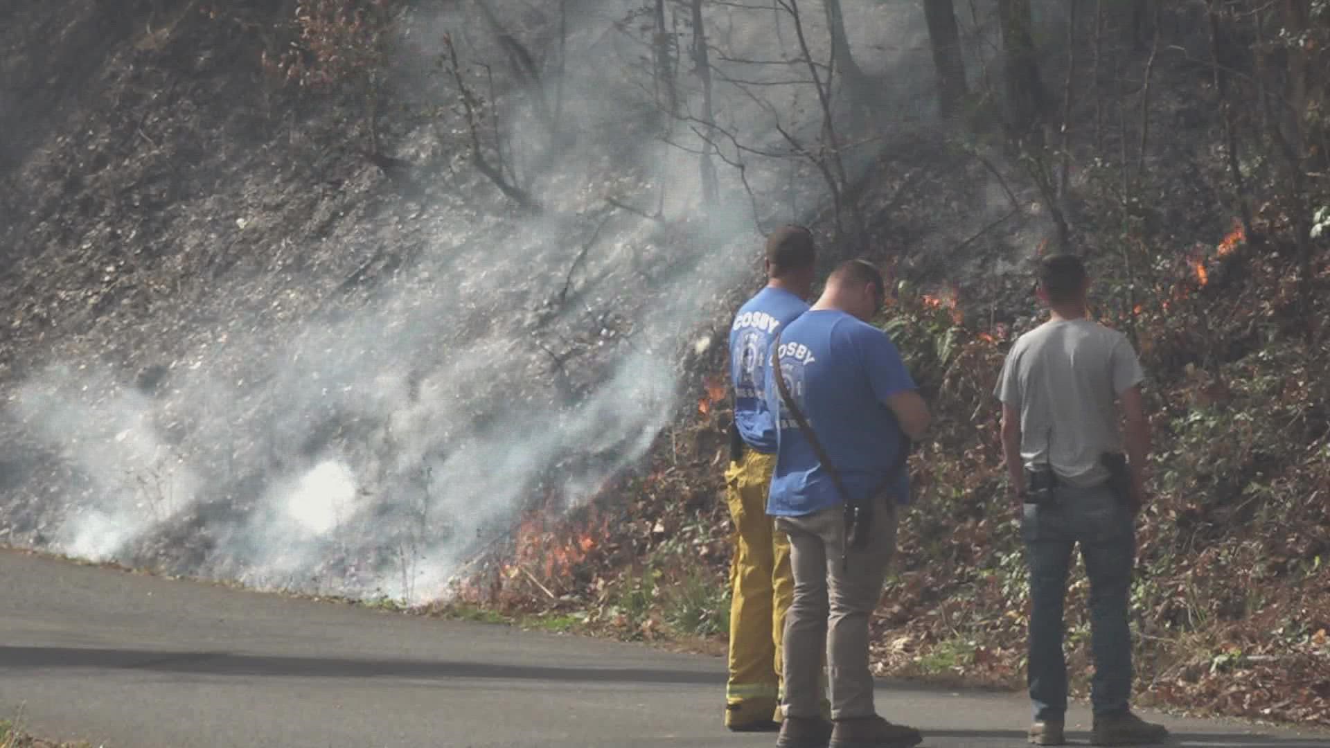 "We continue to receive calls of individuals starting brush fires. Quit burning. You are not the one that has to risk your life to put it out," the CCSO said.