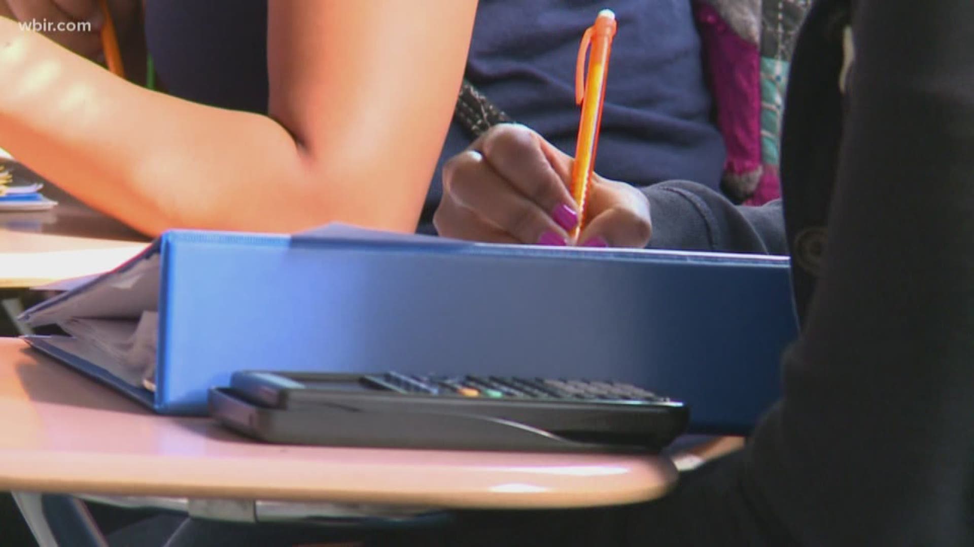 Some districts, including Knox County schools, said they would suspend testing for the day.