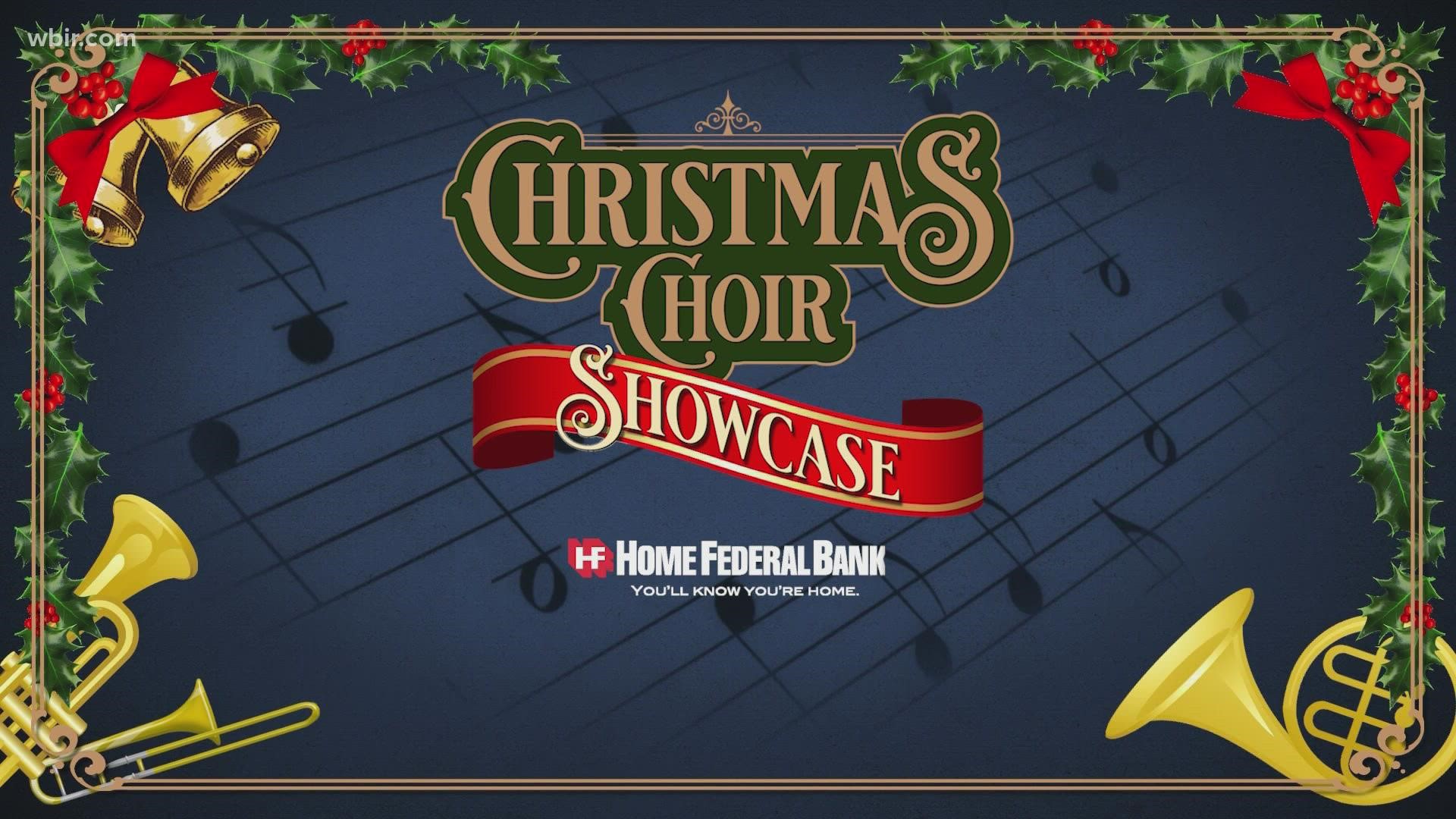 WBIR is inviting East Tennessee’s classrooms to celebrate Christmas with WBIR’s Christmas Choir Showcase sponsored by Home Federal Bank.