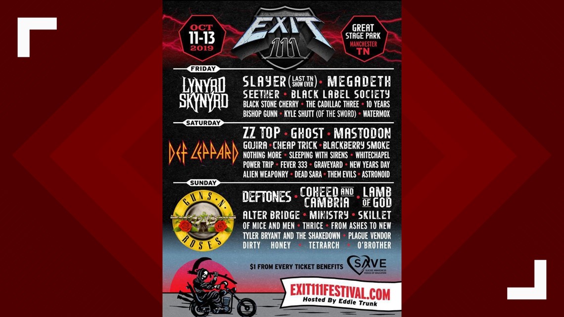 Lineup announced for Exit 111 festival in Manchester