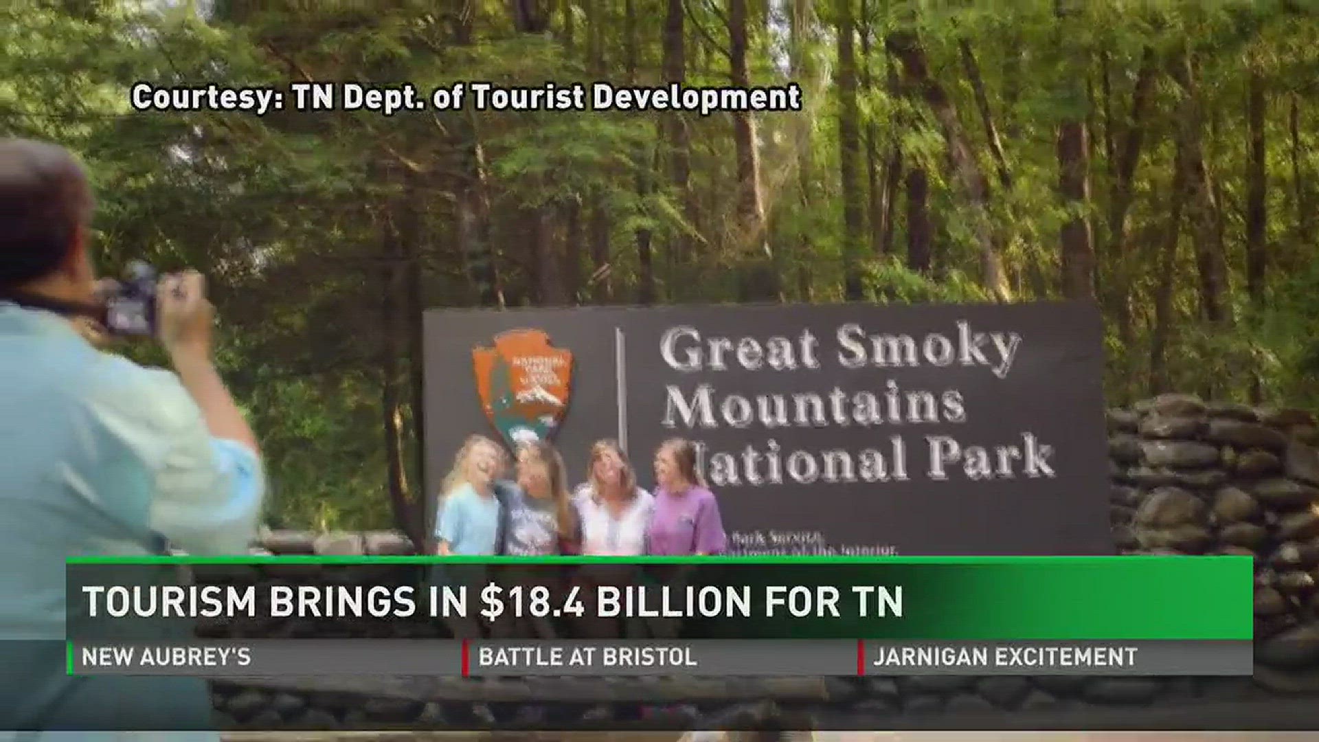 Tennessee Gov. Bill Haslam announced on Tuesday the state's tourism impact reached an all-time high of $18.4 billion in 2015.