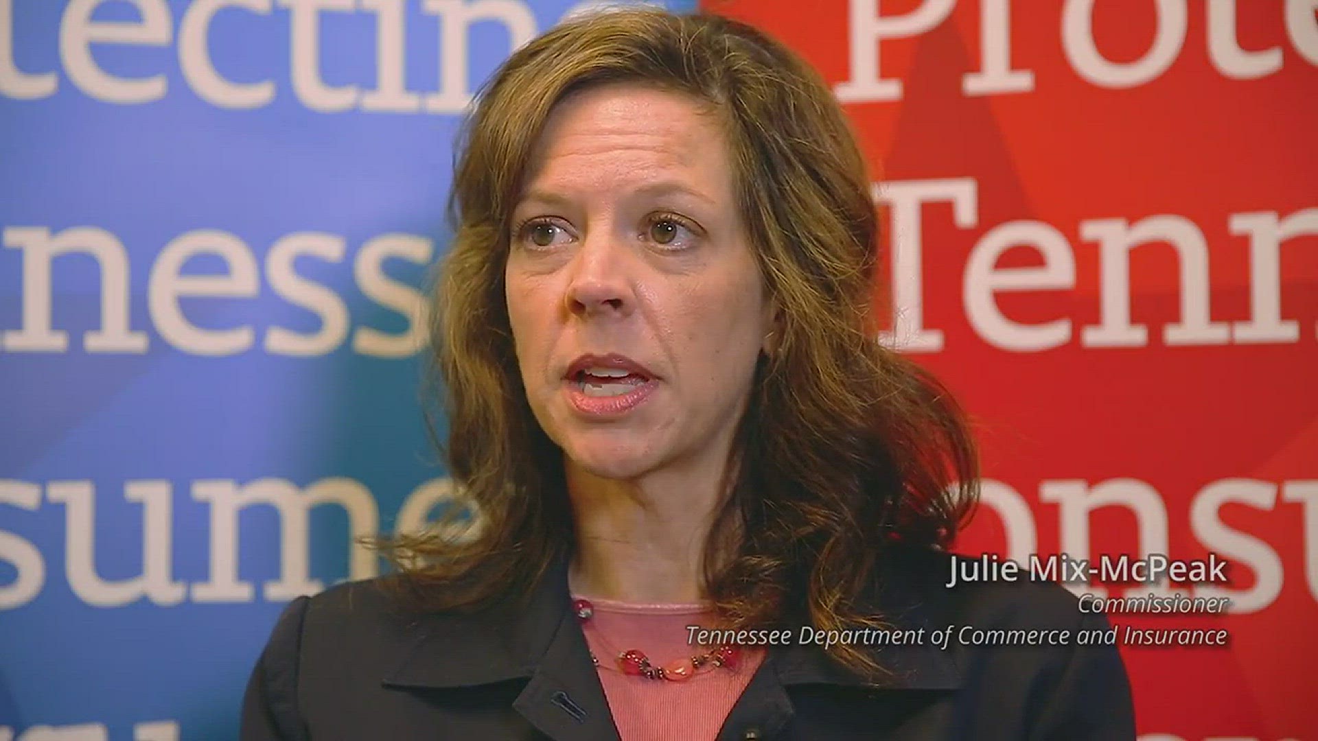 The TN Department of Commerce and Insurance Commissioner says BlueCross' willingness to return to the individual market for Knoxville is a 'glimmer of hope.' (Video from Tennessee Department of Commerce and Insurance)