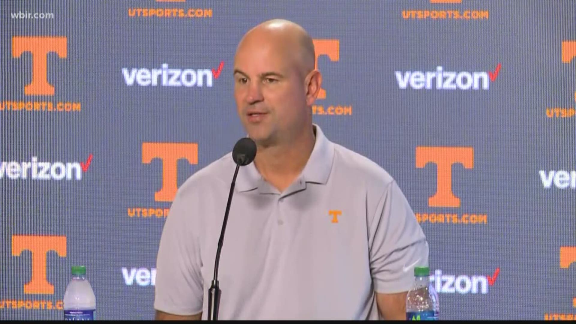 Tennessee Head Coach Jeremy Pruitt is addressing the team's second loss now.