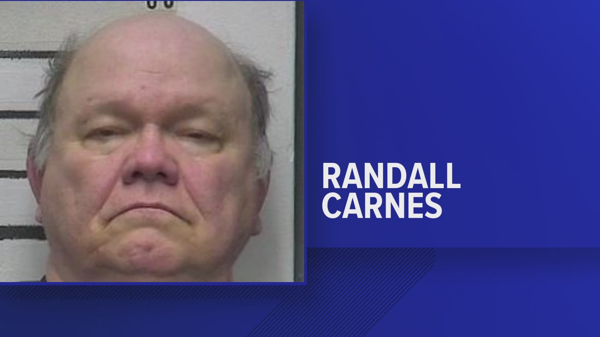 Randall Carnes was pulled over Wednesday afternoon. He admitted to flashing an old badge after following people into a parking lot.