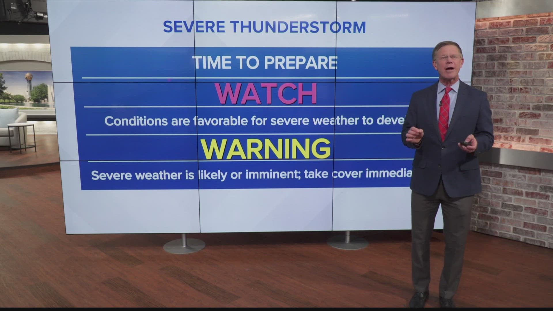 tornado watch and warning