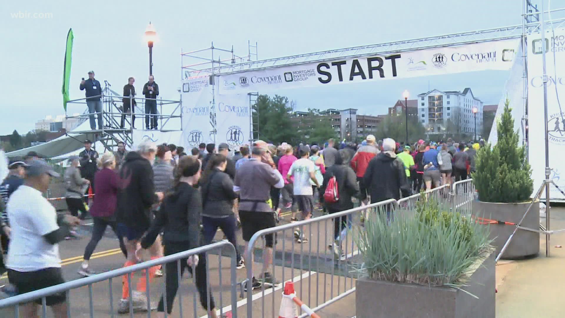 On Sunday, runners will hit the streets around Knoxville for the Covenant Health Marathon.