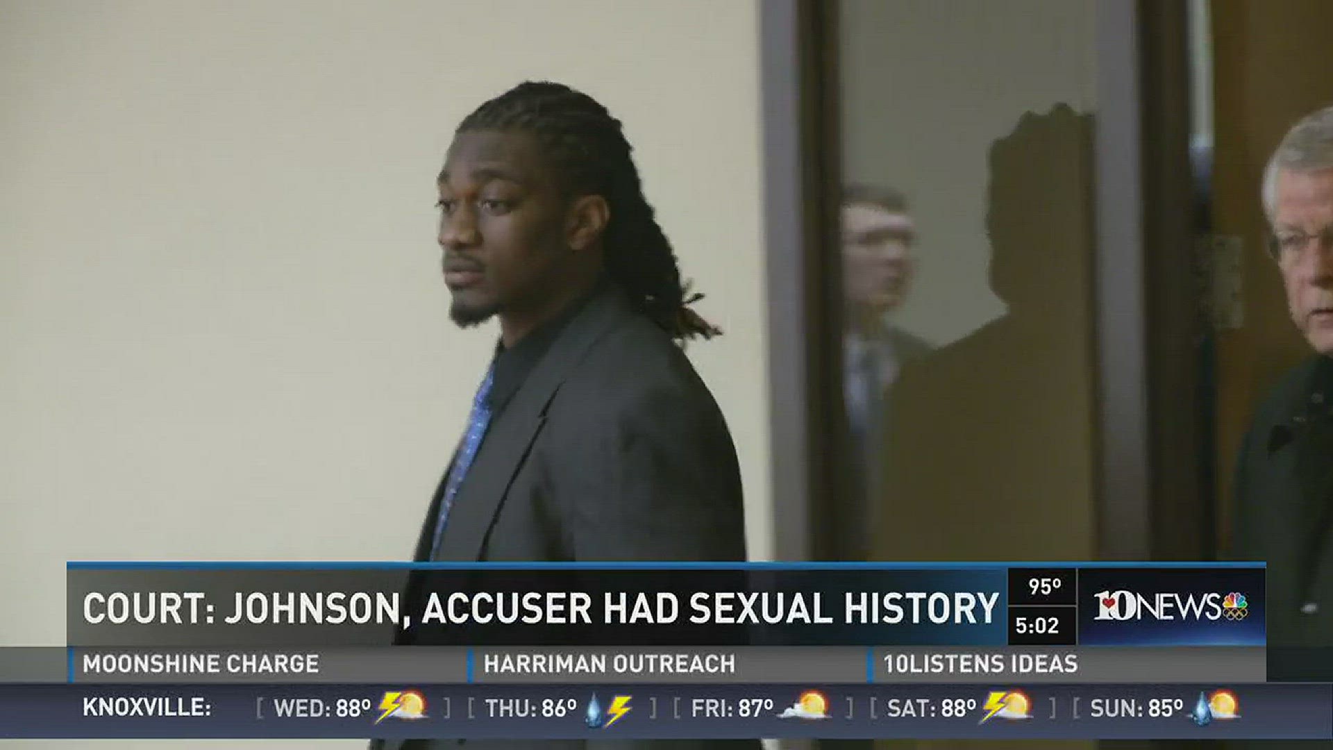 Court: Johnson, accuser had sexual history