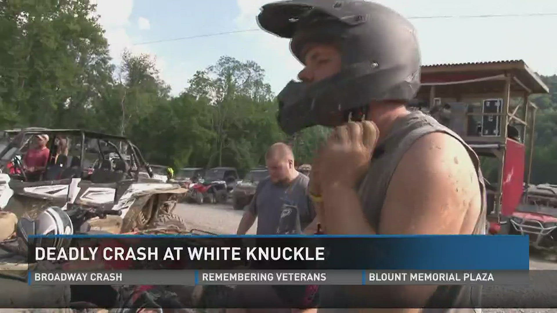 Two crashes have occurred this weekend at the white knuckle ATV festival in Scott County.