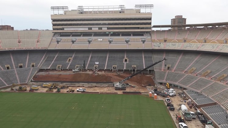Phase 1 of Neyland Stadium renovations to end by 2022 home opener
