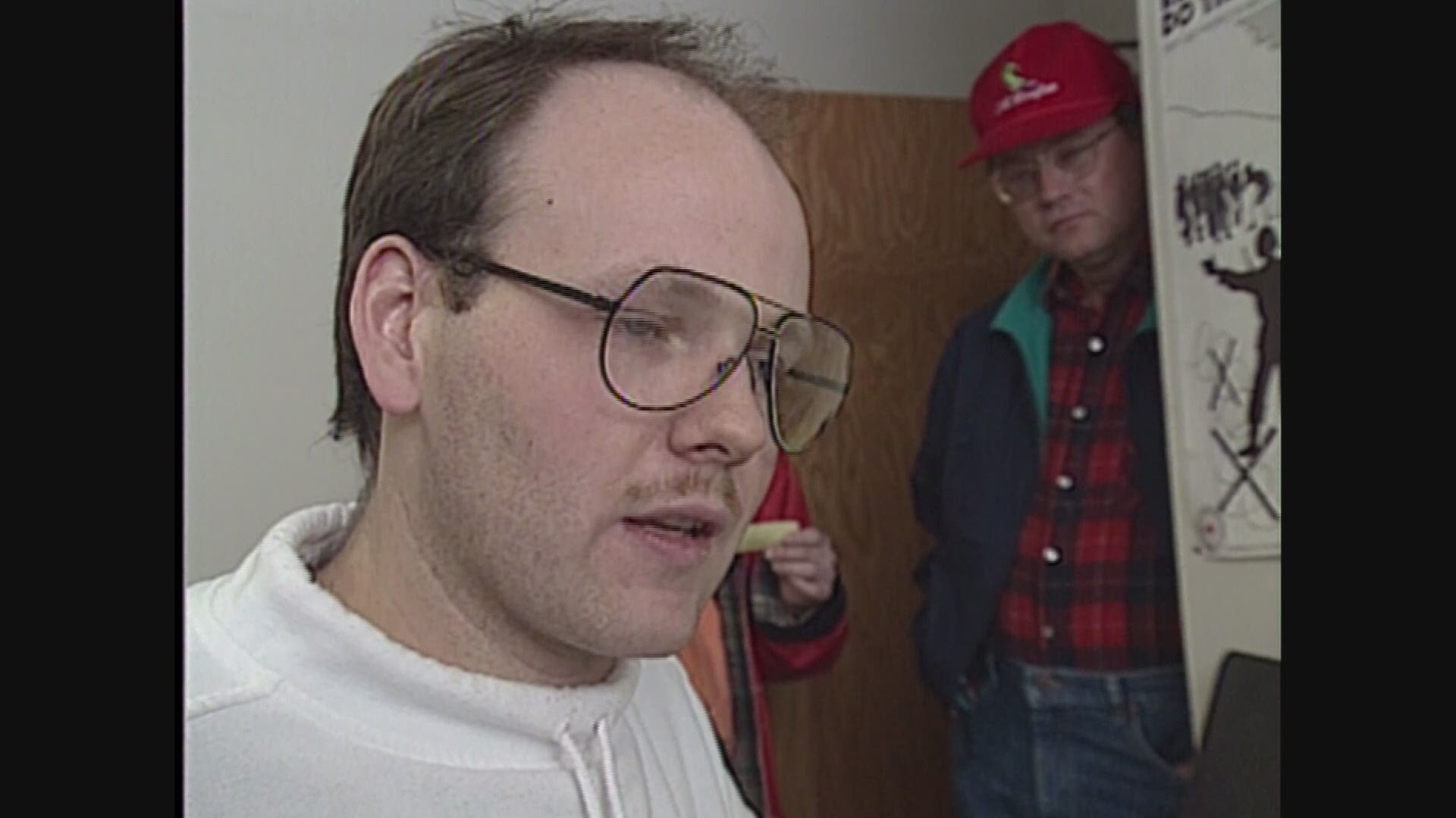 This is archive footage of the Red Cross stepping in to help folks across the region during the Blizzard of 1993. The story is from March 13, 1993.