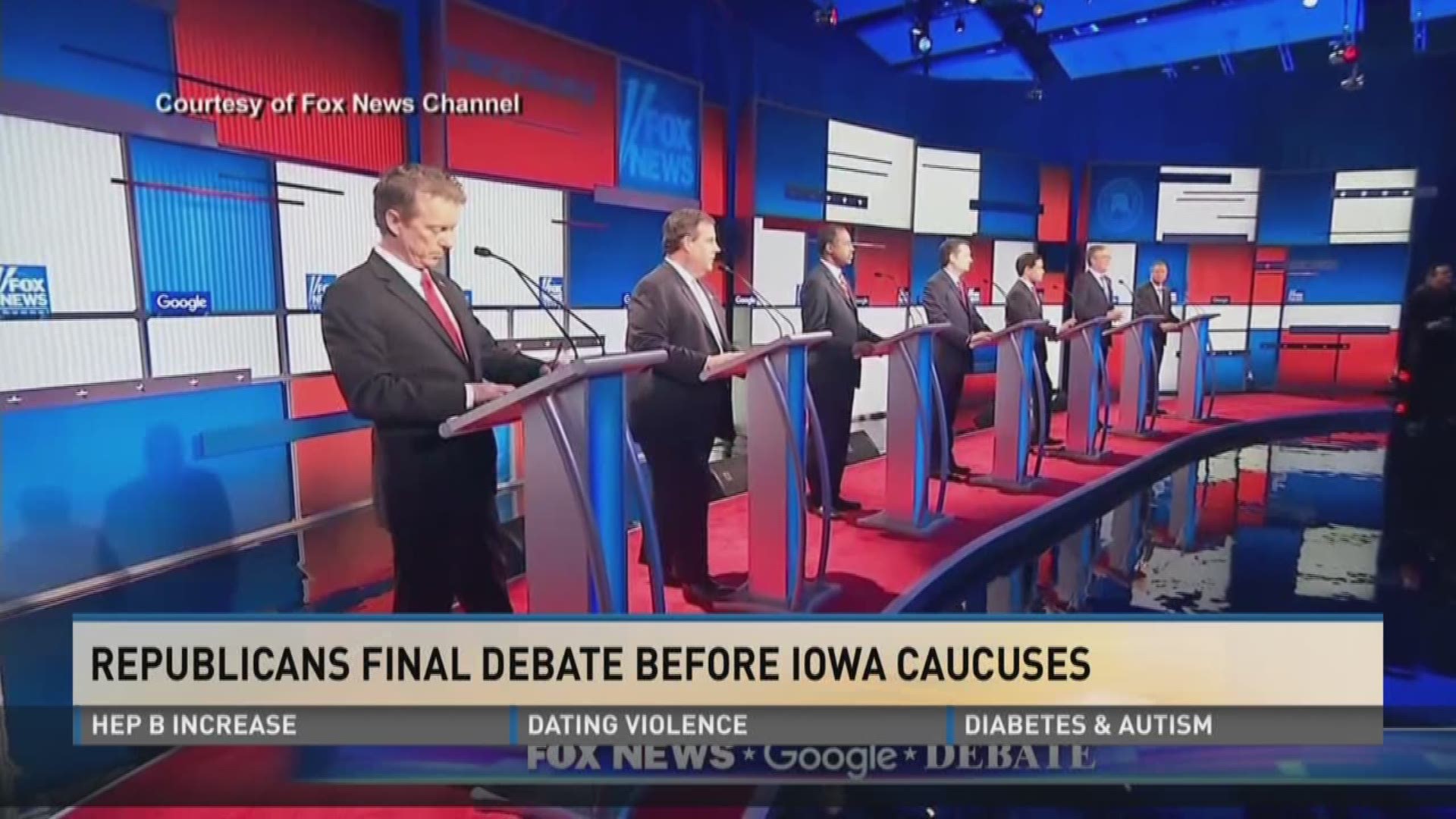 Thursday marked the final GOP debate before the Iowa caucuses on Monday.