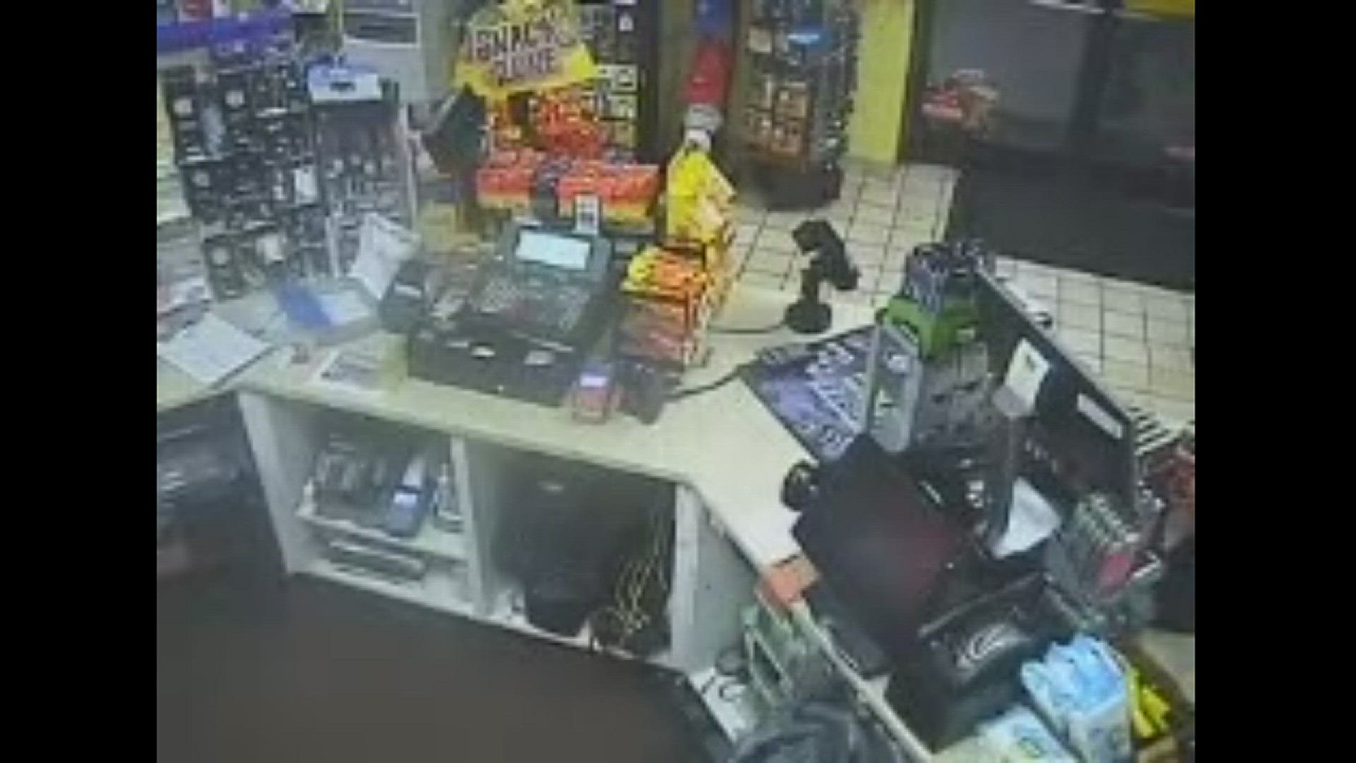 Police said it captured a man that robbed the Breadbox convenience store with a BB gun.