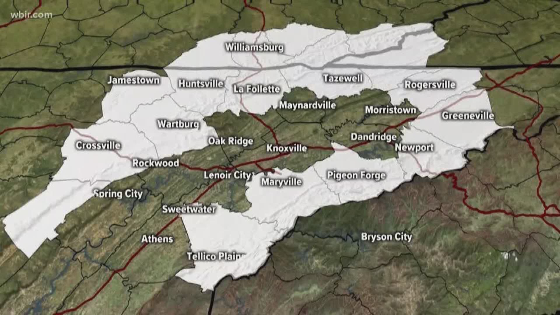 Our 10News Weather team breaks down the areas most likely to see snow pile up.