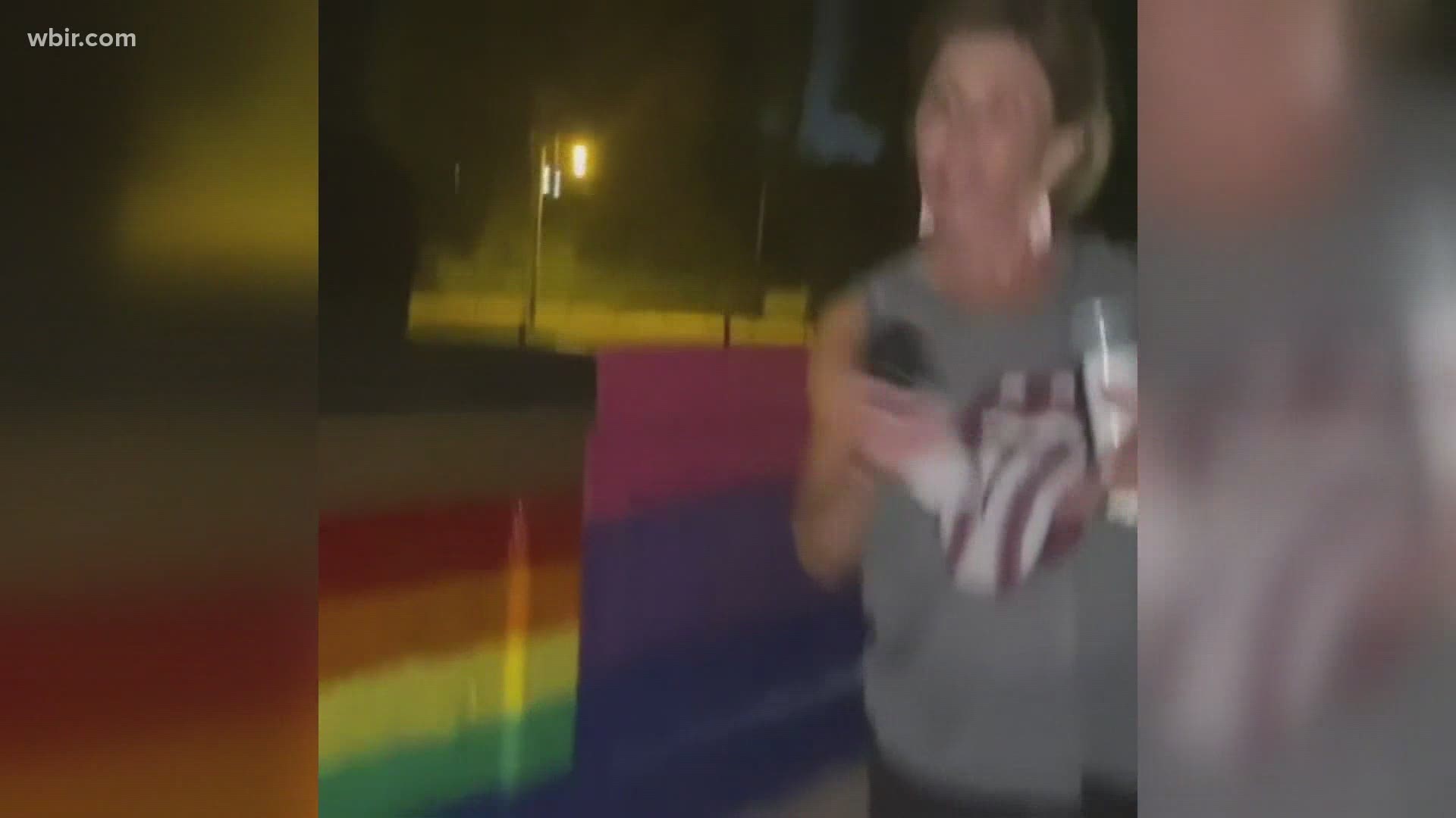 The woman yelling racist and homophobic language at teens in a viral video is now without a job.