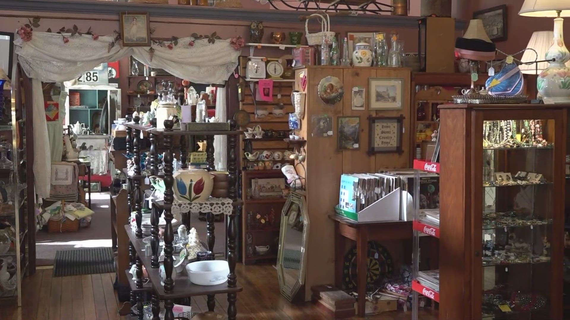 The shop owner has been called a "human brochure" for Harriman.