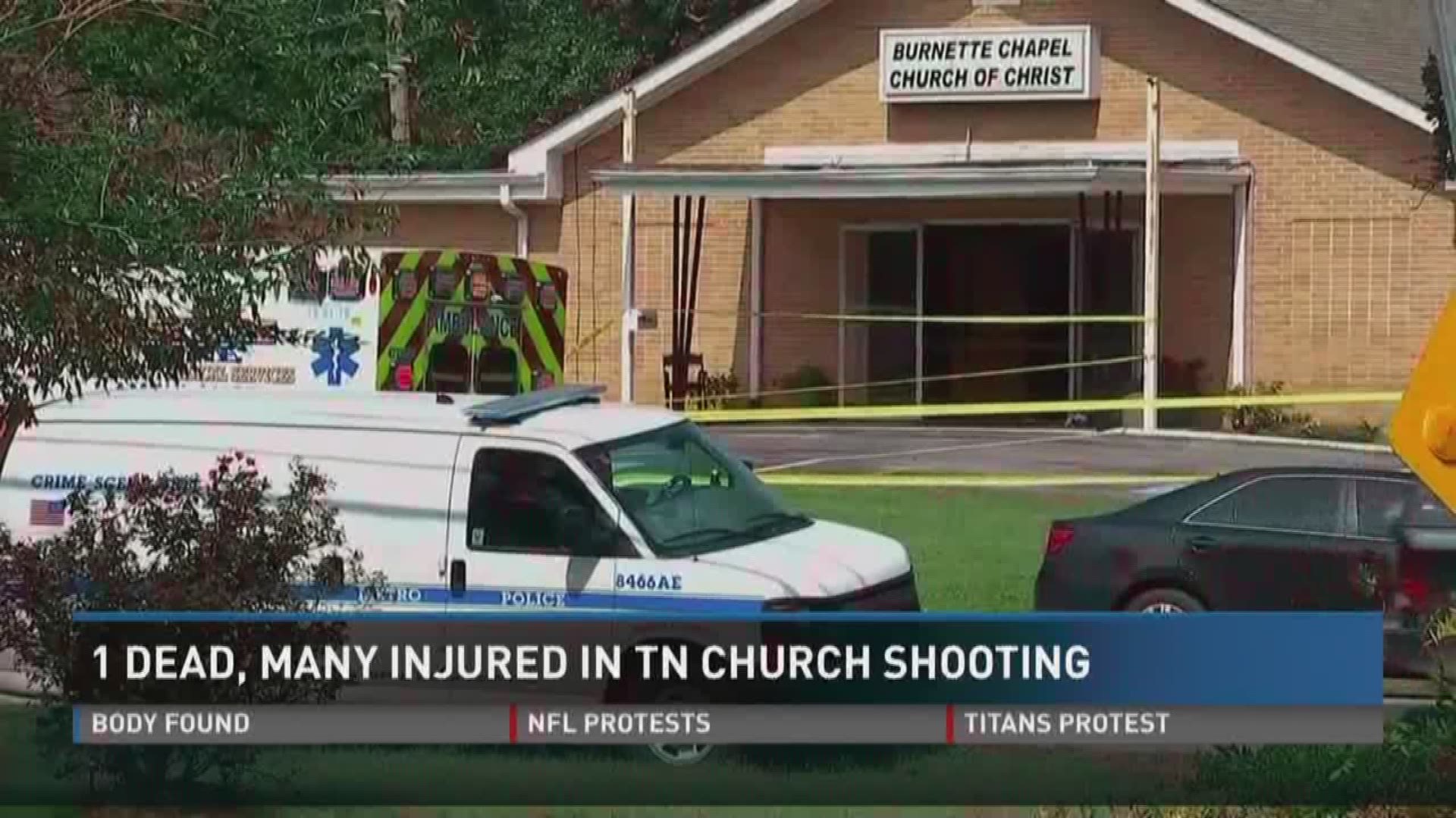 Antioch church shooting leaves one dead, seven injured