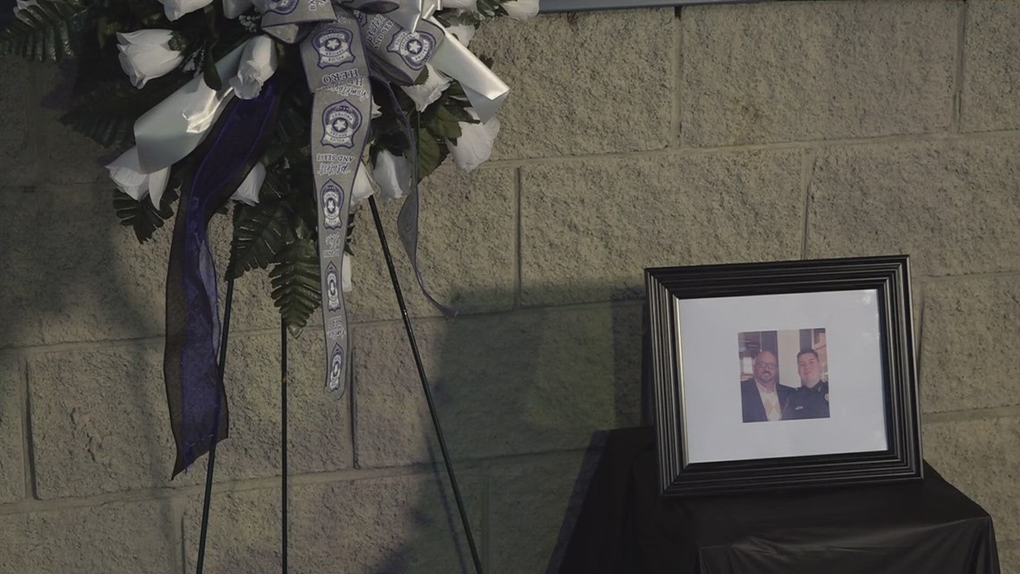 Memorial for fallen Knox County deputy set up in Maynardville | wbir.com