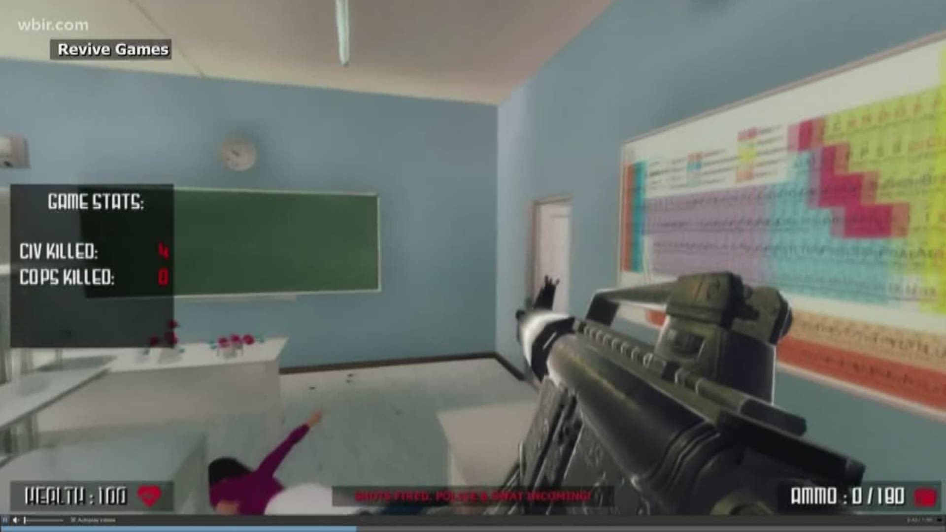 A game that focuses on a school shooting and gives players the option of being the shooter is raising concerns among experts. May 25, 2018