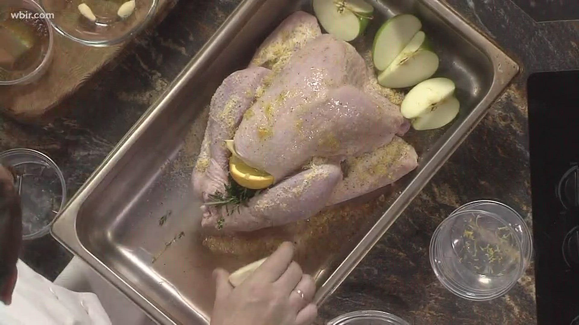 Cooking a Thanksgiving Turkey