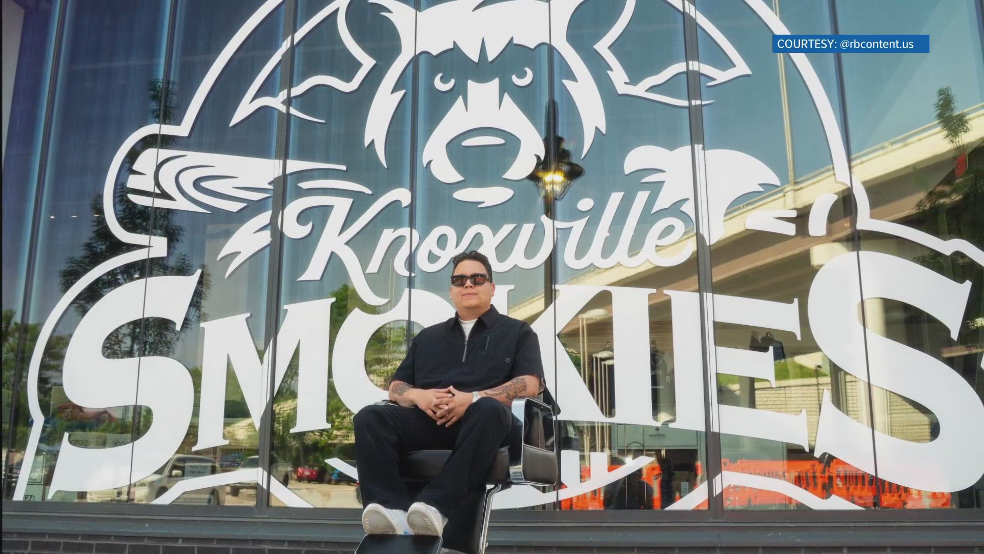 Leonardo Garay, a 26-year-old owner of Fenix Barbershop, is bringing game-day style to Covenant Health Park. 
