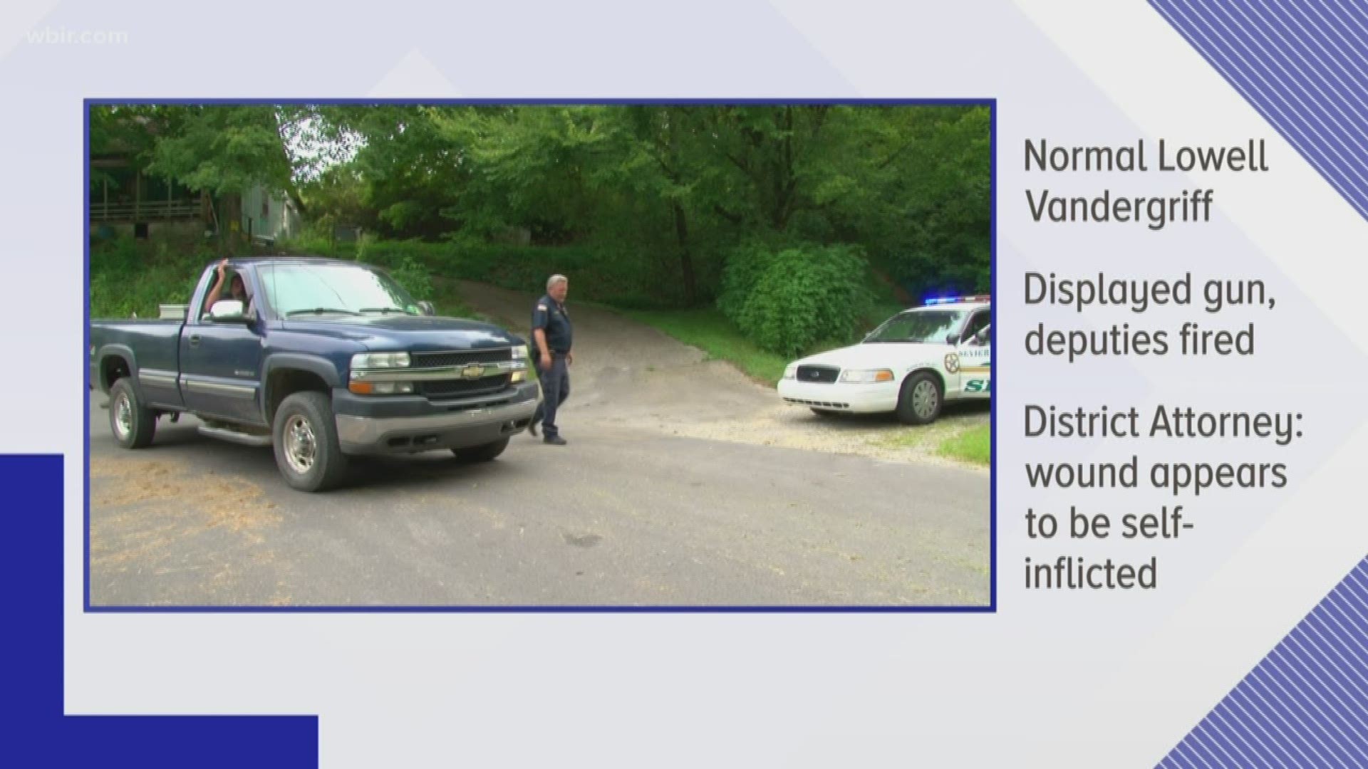 The Tennessee Bureau of Investigation says Norman Lowell Vandergriff died in the shooting.