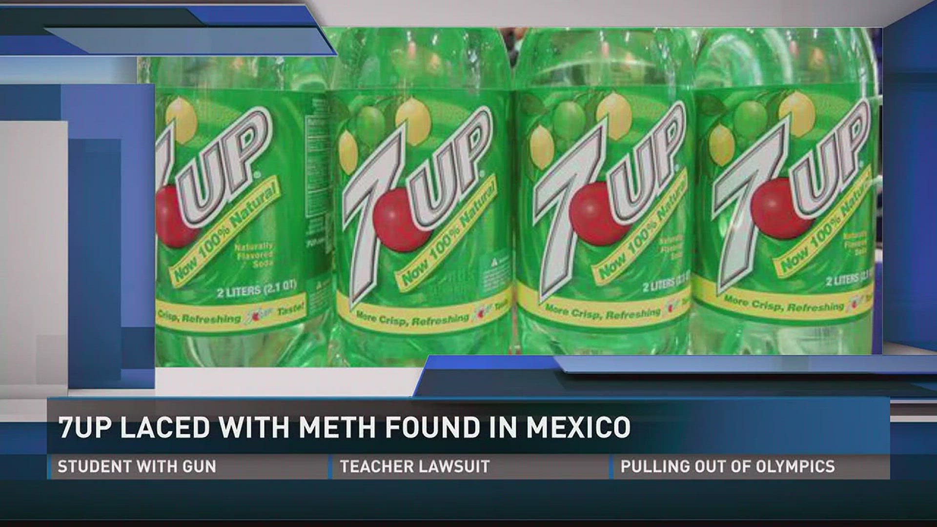 The contaminated soft drinks caused seven people to become ill and has killed one person, according to the Attorney General of Justice of the State of Baja California.
