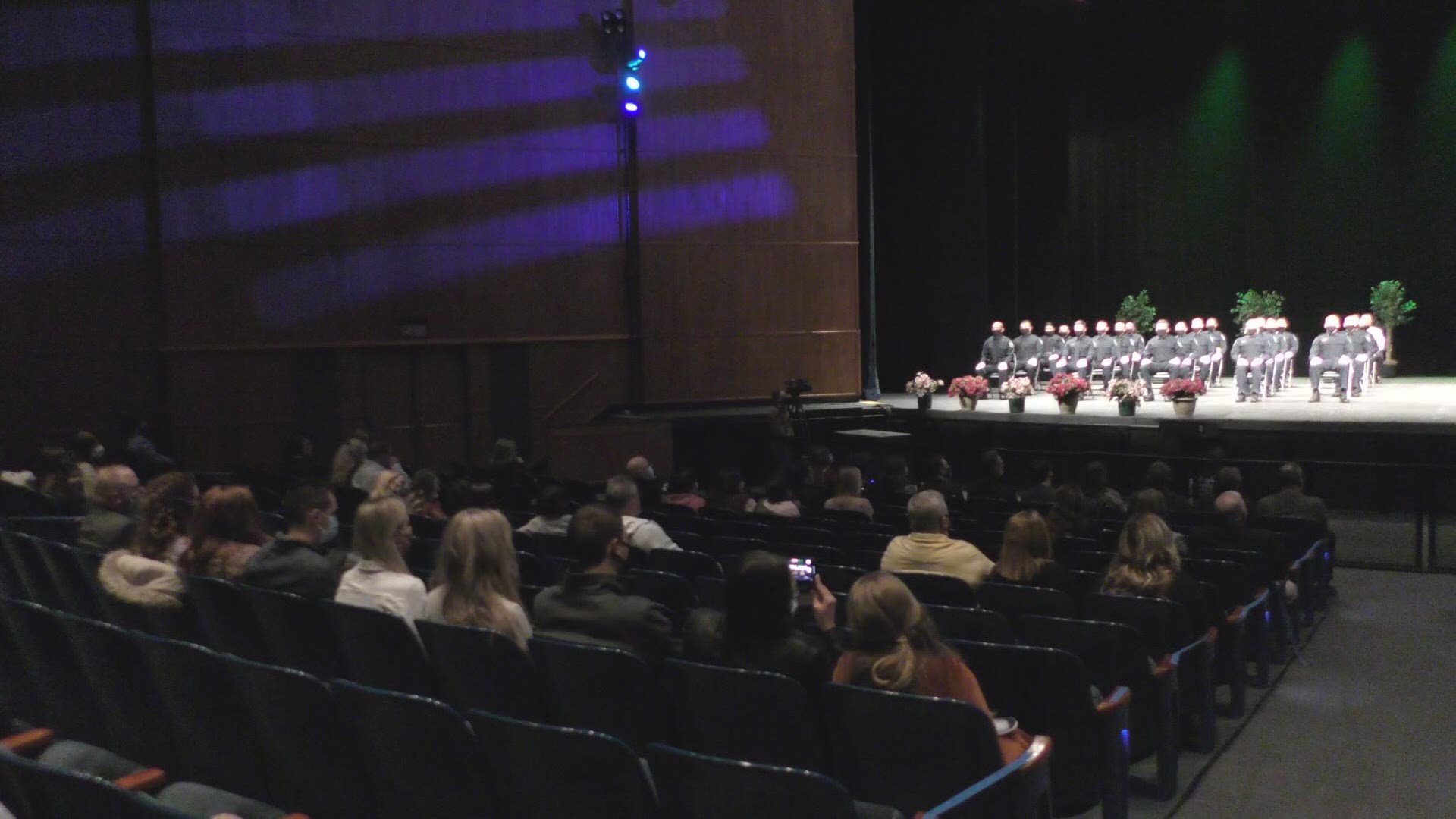 The Knoxville Police Department celebrated the graduation of the 20 newest officers Thursday night.
