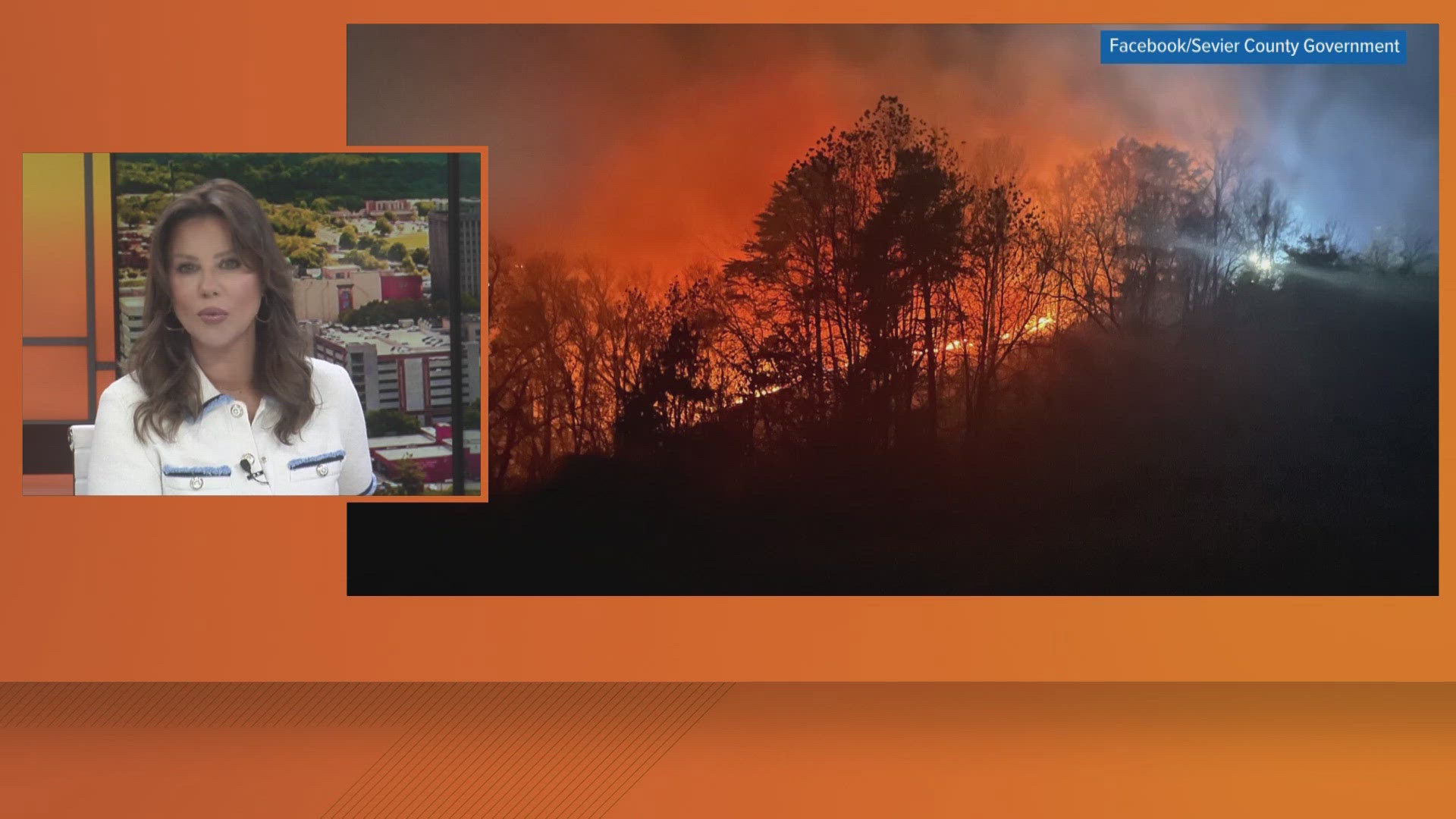 Sevier County fire officials are urging everyone in the county not to burn anything after brush fires sparked up across the county last week.