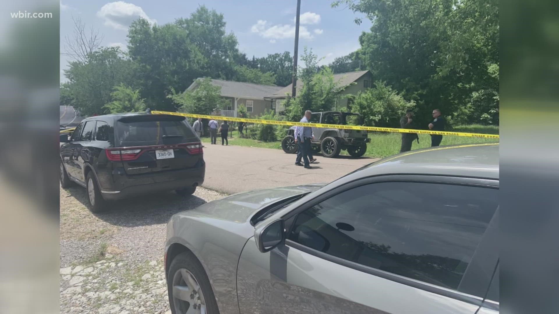 Knoxville Police said they received an anonymous tip that a man had shot and killed another man at a Sidebrook Avenue home.