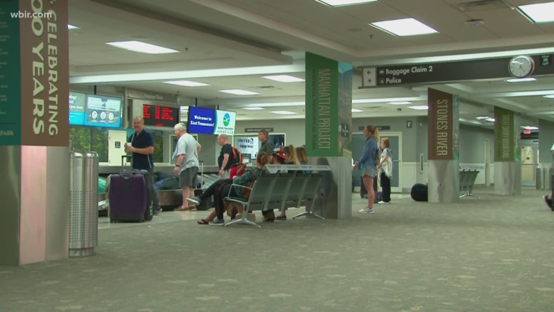 It's been a little harder to find a parking spot here at McGhee Tyson Airport, and that's because the airport is expanding quickly.