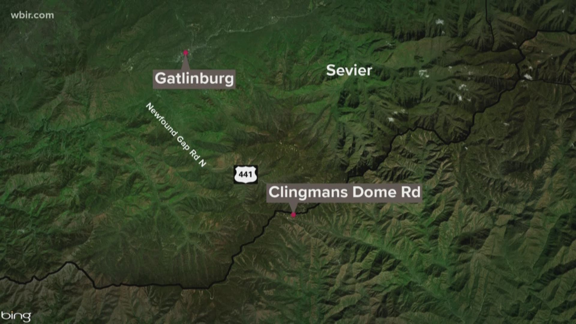 Park officials say 37-year-old Timothy McCauley, a Missouri man, died in a crash Monday afternoon as he was driving on Clingmans Dome Road. A passenger, 38-year-old Angela Walker, was flown by Lifestar to UT Medical Center.