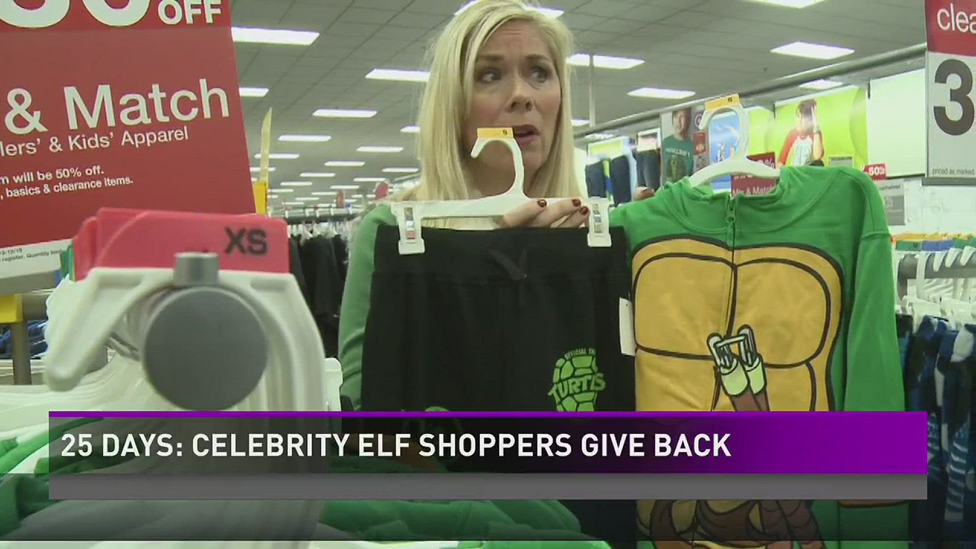 Helen Ross McNabb held its annual elf shopping event last week.
