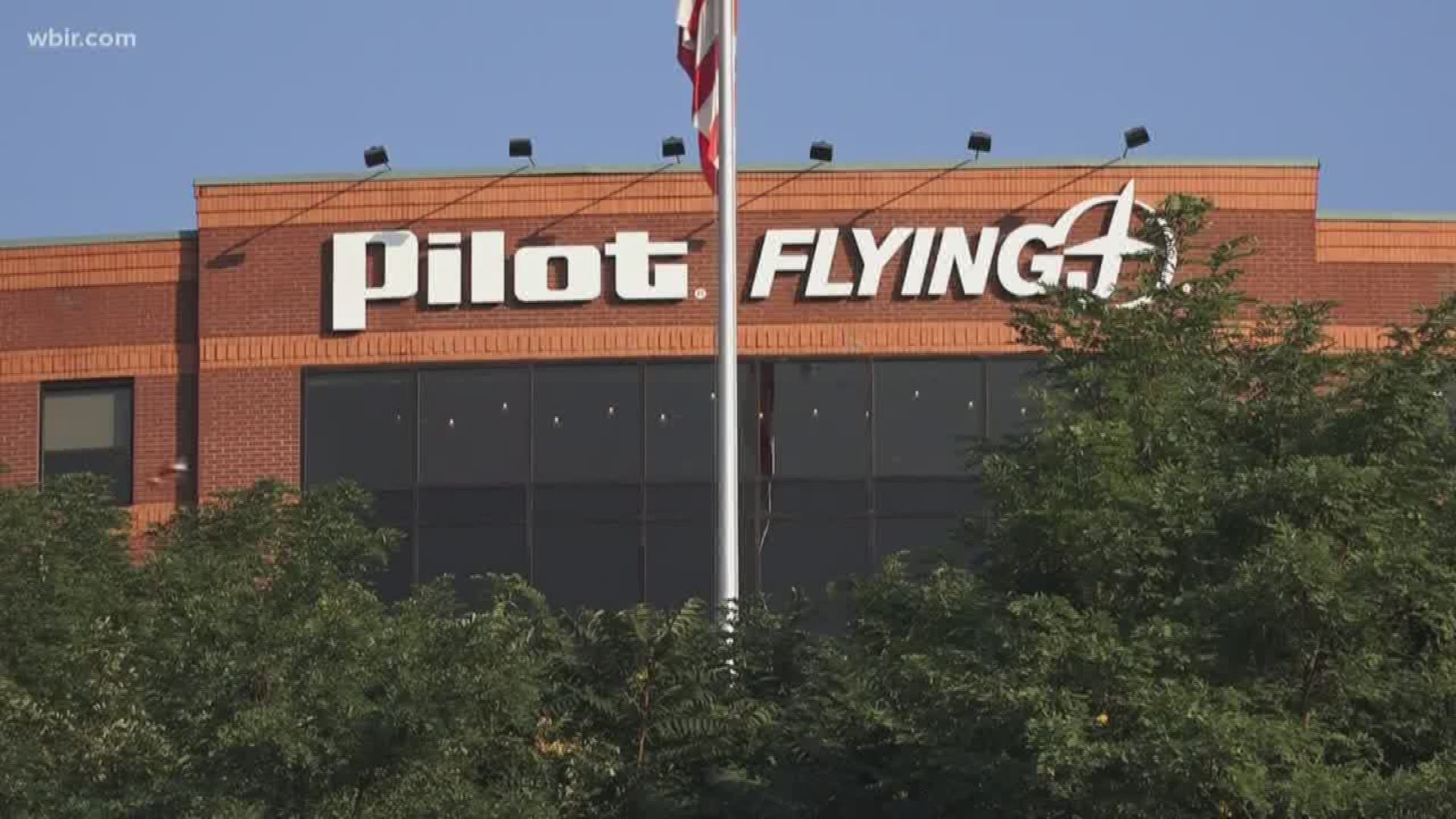 Truck stop giant Pilot Flying J is laying off dozens of employees at its Knoxville headquarters.