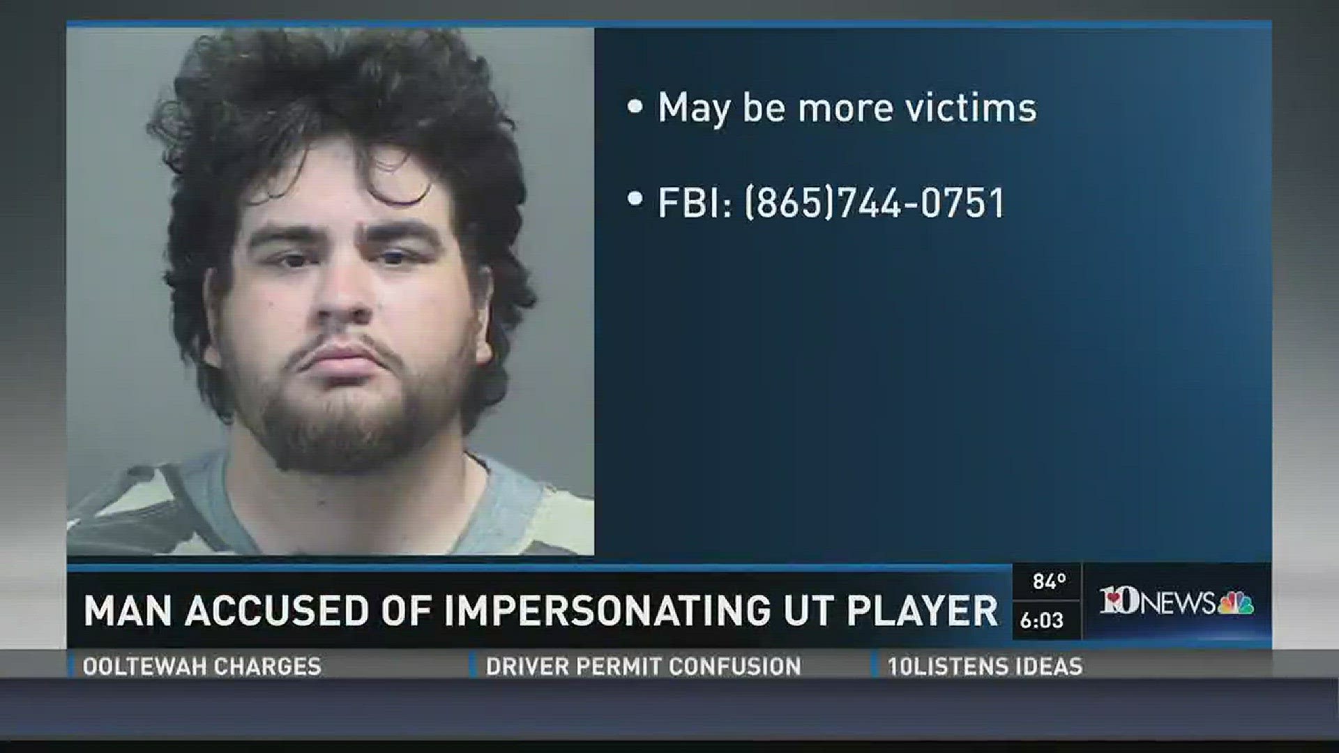 Federal authorities charged a Sweetwater man after they say he used Snapchat to impersonate a UT football player and attempted to extort money from the women he contacted.