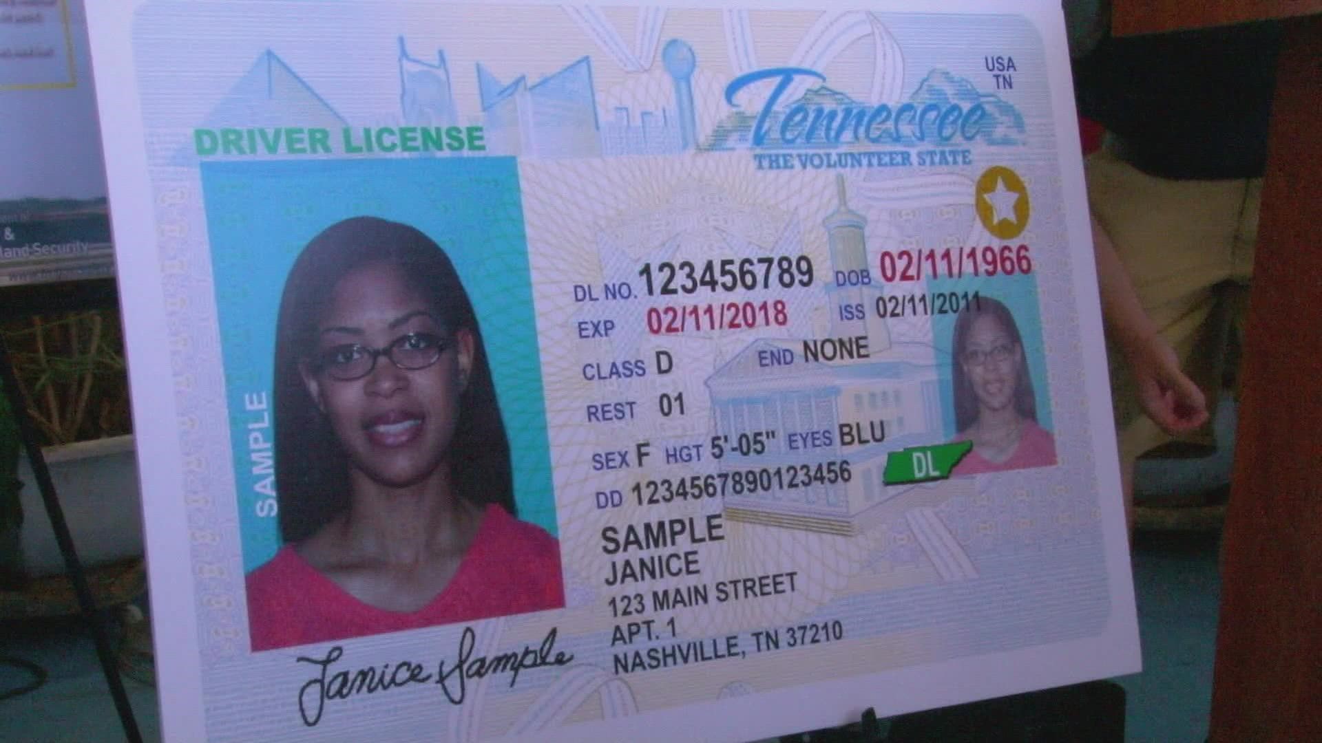 The Department of Homeland Security said pandemic-related backlogs have slowed states' progress in issuing REAL ID-compliant driver's licenses.