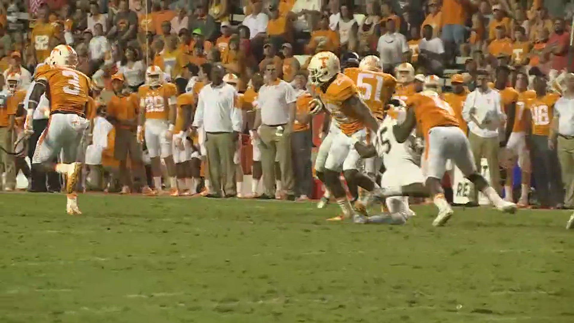 Butch Jones announced on Monday that Evan Berry's season is over due to injury. Relive his four career kick return touchdowns in this video.