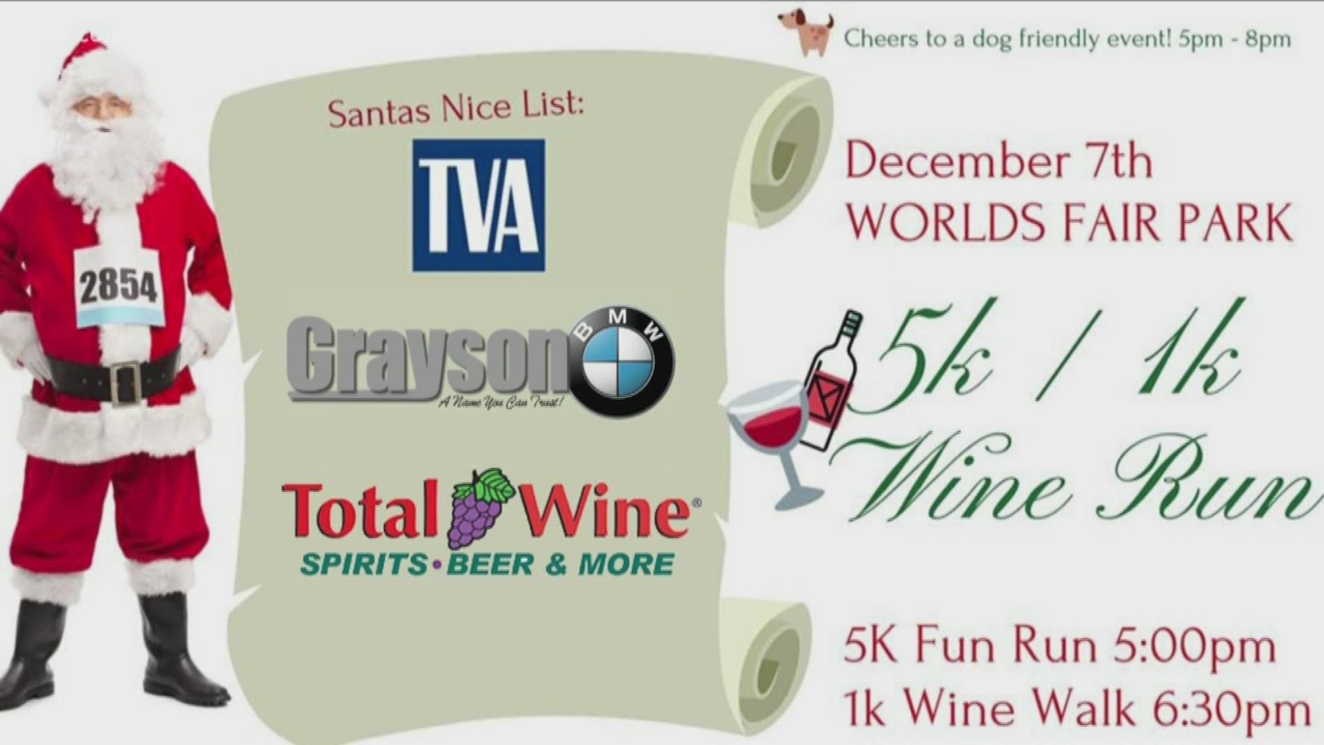 Mikhael Armao and Leslie Casteel join us from Tennessee Valley Coalition for the Homeless to help raise awareness while having fun with a Wine Run 5k.